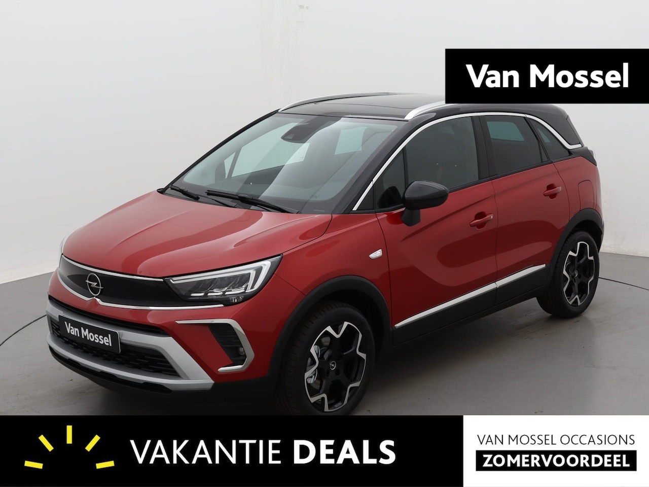 Opel Crossland - 1.2 Turbo Ultimate | Automaat | Panoramadak | Verwarmde Comfortstoelen | Navi | Camera - AutoWereld.nl
