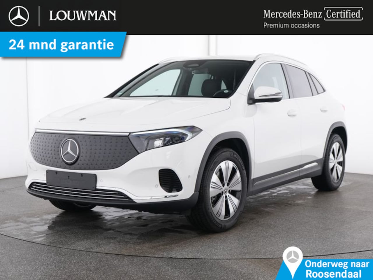 Mercedes-Benz EQA - 300 4MATIC Luxury Line 71 kWh Ledkoplampen | Dodehoekassistent | Parkeerpakket met achteru - AutoWereld.nl