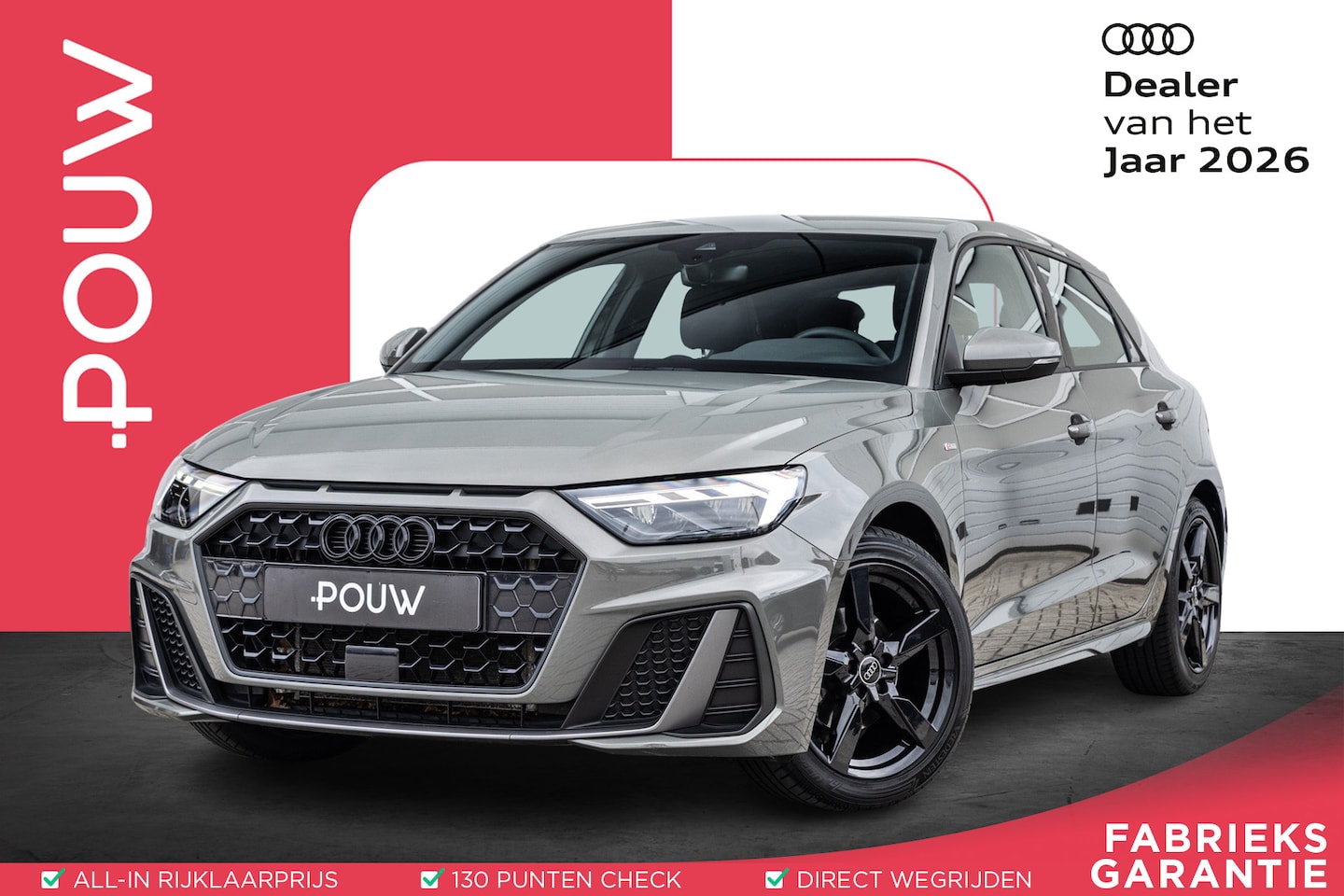 Audi A1 Sportback - 35 TFSI 150pk S-tronic S edition | Stoelverwarming | Autom. Airco | Afgevlakt Sportstuur - AutoWereld.nl