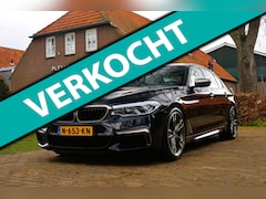 BMW 5-serie - M550i xDrive High Executive Aut. | Schuif-Kanteldak | Dealeronderhouden | Soft-Close | Nap