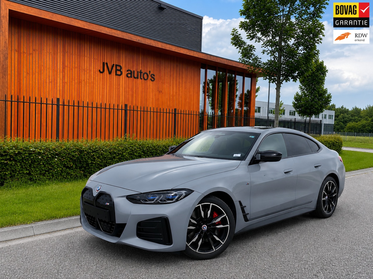 BMW i4 - M50 M-sport, M-stoel memory, schuifdak - AutoWereld.nl