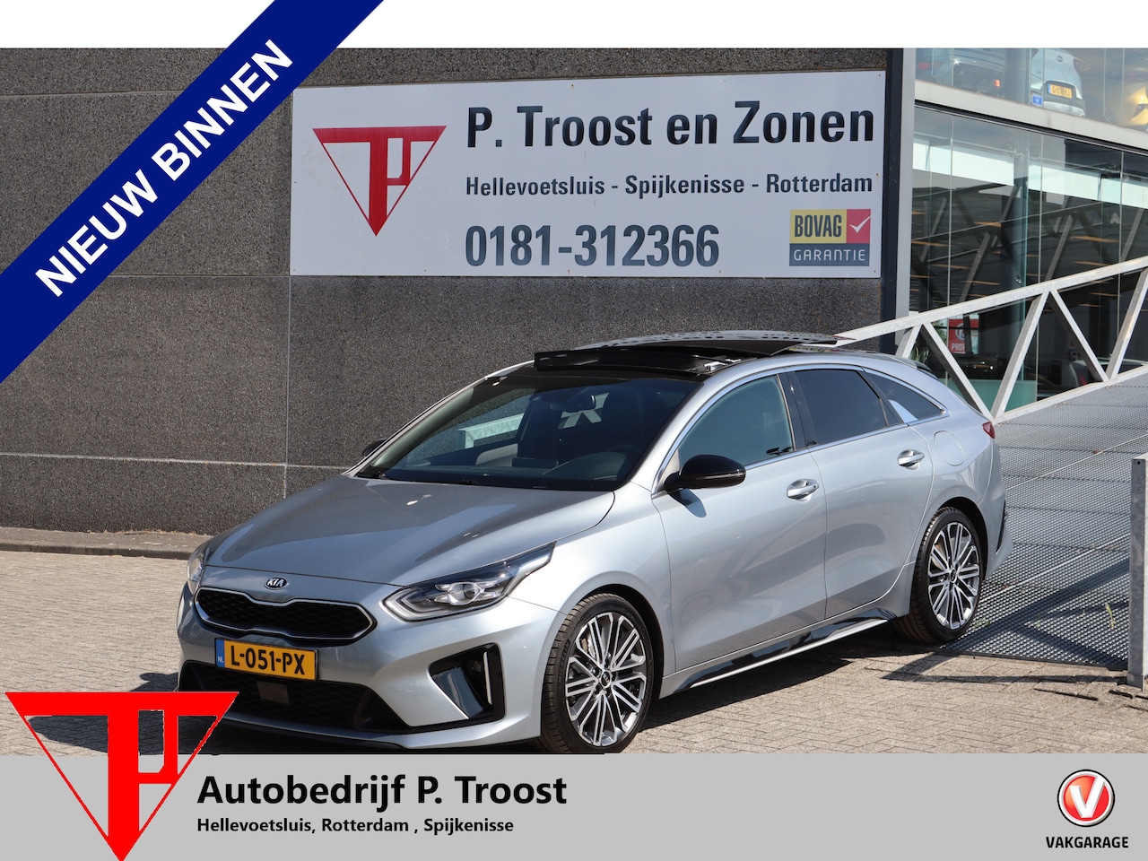 Kia Pro cee'd - 1.5 T-GDI GT-PlusLine Panoramadak! Apple carplay/Stuurverwarming/Stoelverwarming voor en a - AutoWereld.nl