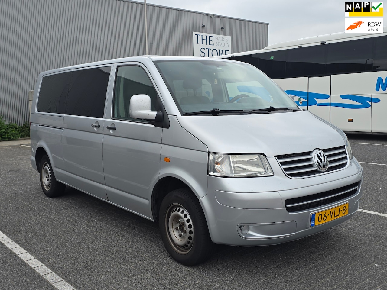 Volkswagen Transporter - 2.5 TDI 340 Trendline DC Airco |L2 |DSG - AutoWereld.nl