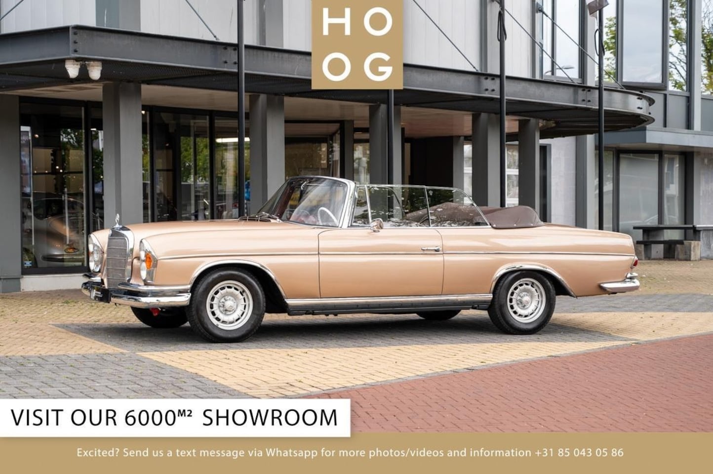 Mercedes-Benz S-klasse Cabrio - 220 SE W111 - AutoWereld.nl