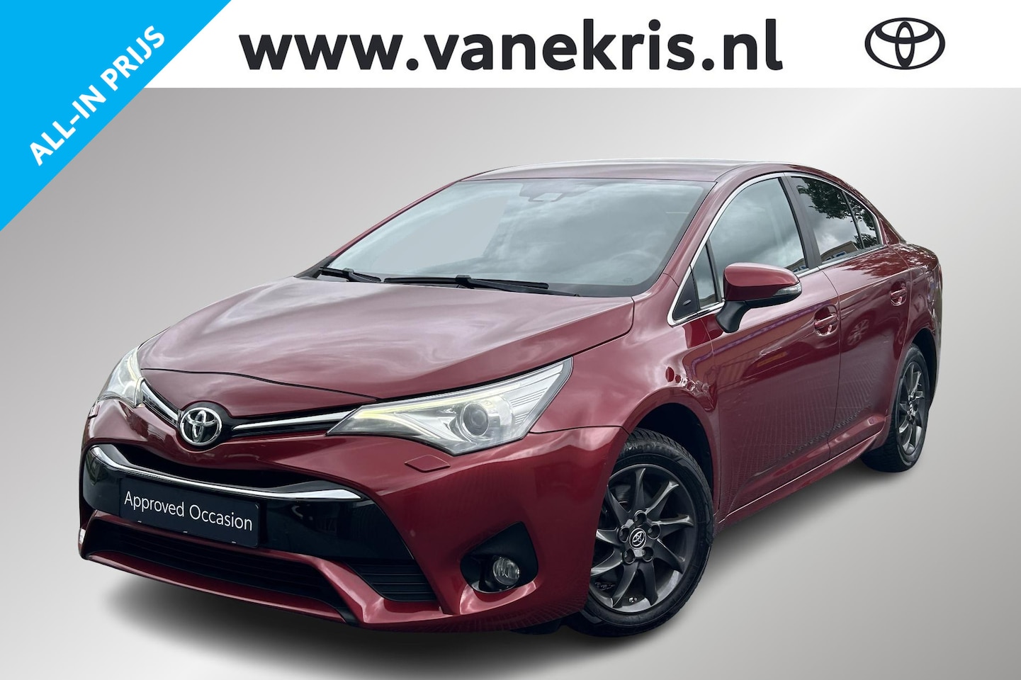 Toyota Avensis - 1.8 VVT-i Lease Pro Limited, Trekhaak, Safety Pack ,Cruise control, Navi, parkeercamera. - AutoWereld.nl
