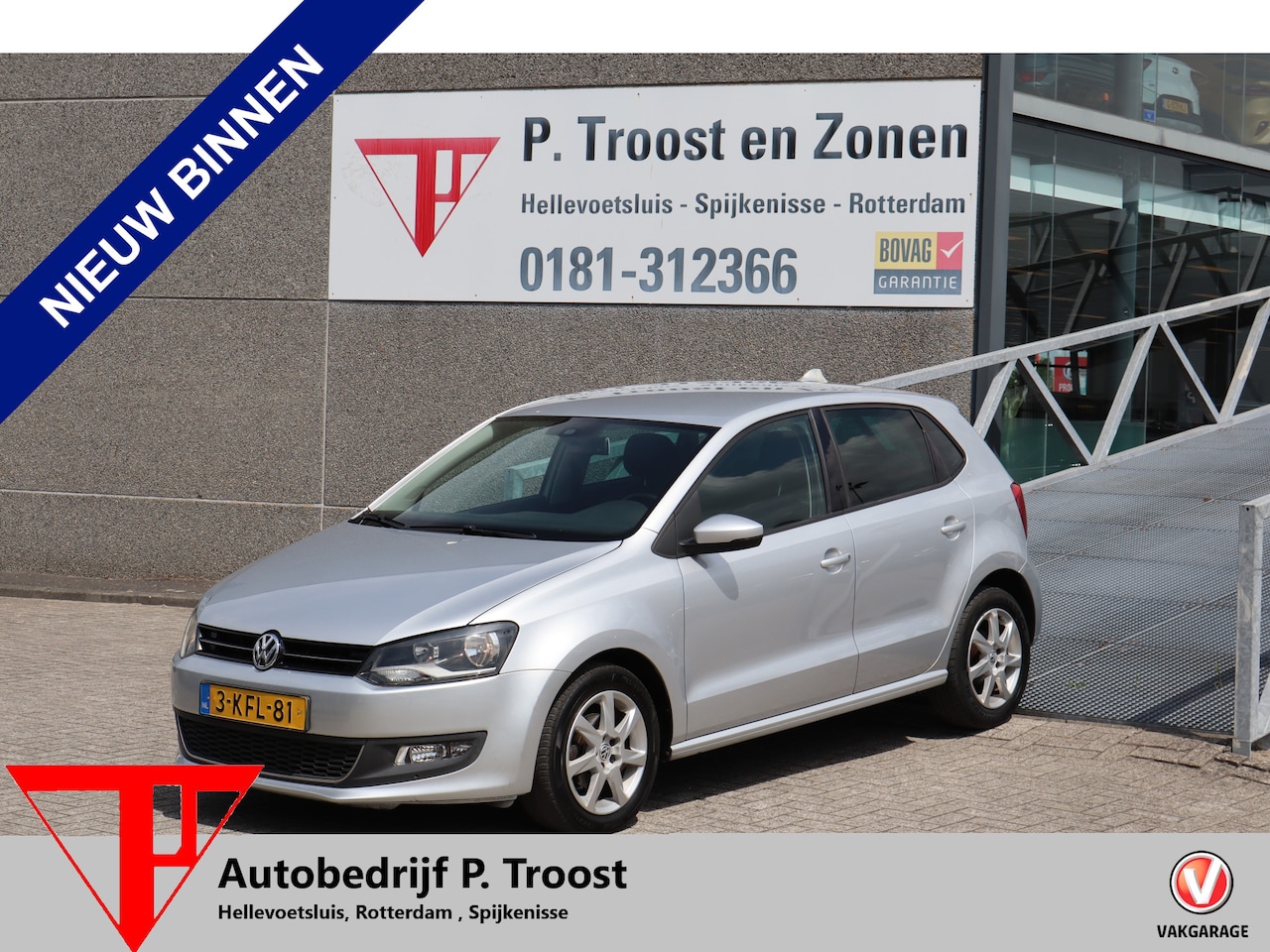 Volkswagen Polo - 1.2 TSI BlueMotion Highline Edition Cruise control/Climate control/Licht metalen velgen/El - AutoWereld.nl