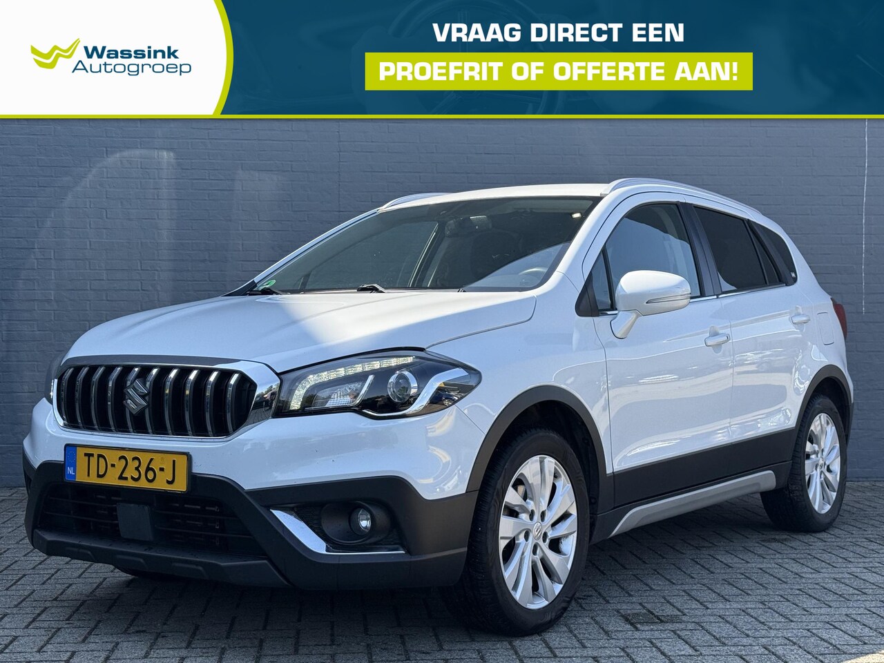 Suzuki S-Cross - 1.0 Boosterjet Exclusive | All Season Banden | Achteruitrijcamera | Cruise Control | Clima - AutoWereld.nl