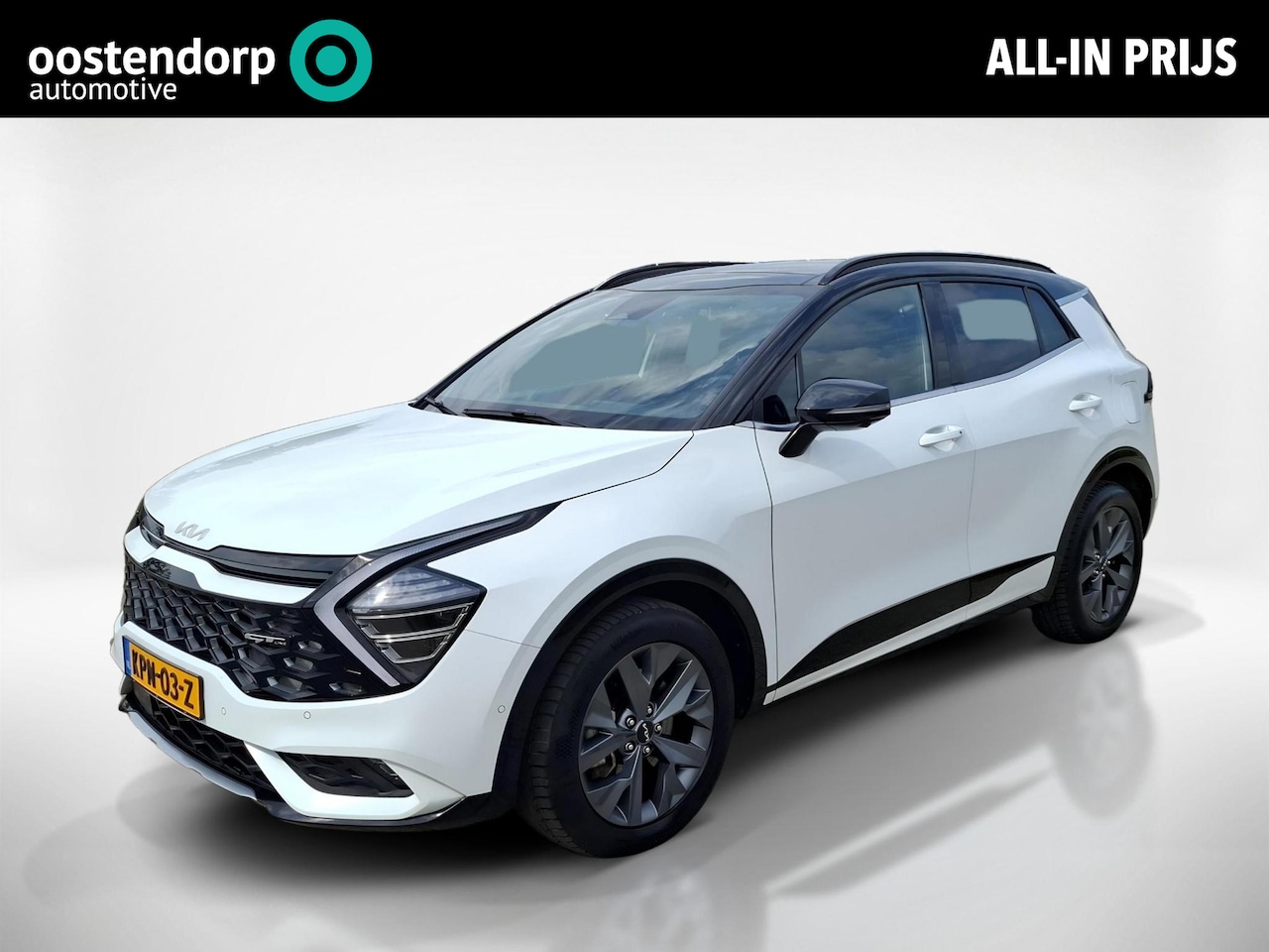 Kia Sportage - 1.6 T-GDi Hybrid GT-PlusLine | Panoramadak | lederen bekleding | Climate control | Navigat - AutoWereld.nl