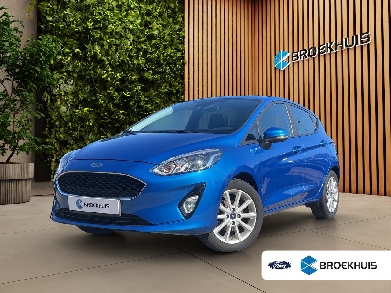Ford Fiesta - 1.0 EcoBoost Connected | Navi | Airco | Trekhaak | Stoel- stuurverw. | Apple Carplay | 16' - AutoWereld.nl