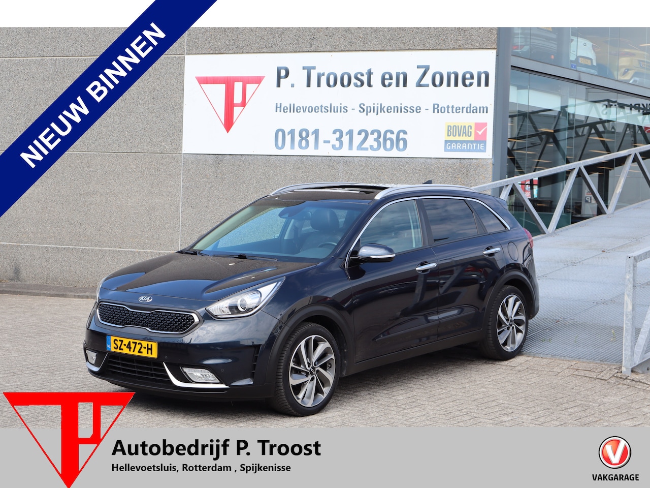 Kia Niro - 1.6 GDi Hybrid Design Edition Panoramadak! Apple carplay/Achteruitrijcamera/Stoelverwarmin - AutoWereld.nl