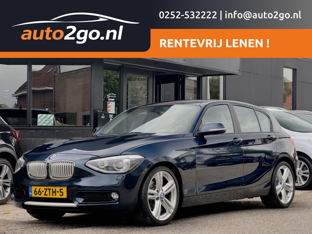 BMW 1-serie - 116i UPGRADE EDITION 136PK LEDER NAVI AIRCO LED LMV PDC - AutoWereld.nl