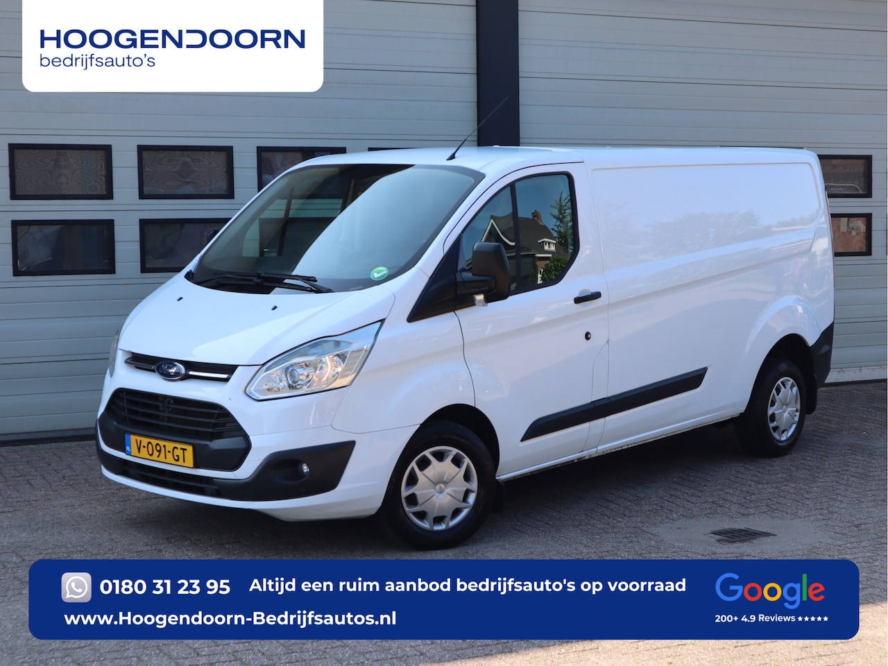 Ford Transit Custom - 290 2.2 TDCI 126pk L2 Lang - Airco - AutoWereld.nl