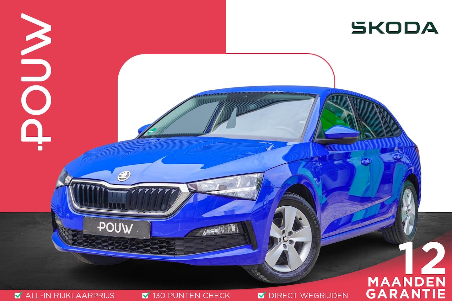 Skoda Scala - 1.0 TSI 110pk Ambition | Cruise Control | Airco | Smartlink - AutoWereld.nl