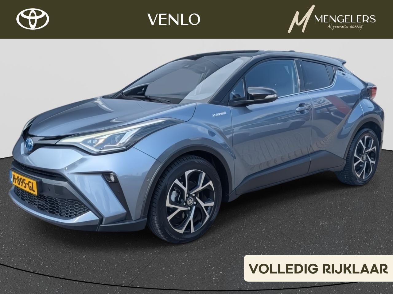 Toyota C-HR - 2.0 Hybrid Bi-Tone |Rijklaar|AllSeasons|Stuur+Stoel verw|Carplay|AndroidAuto| - AutoWereld.nl