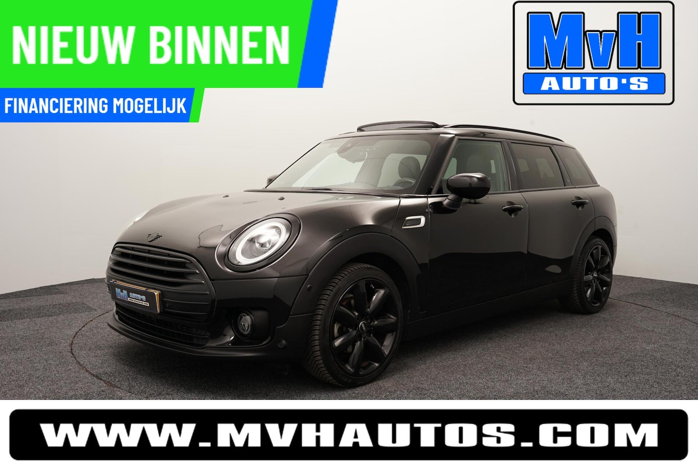 MINI Clubman - 1.5 Cooper Richmond Park Edition|PANO|LUXE|TREKH - AutoWereld.nl