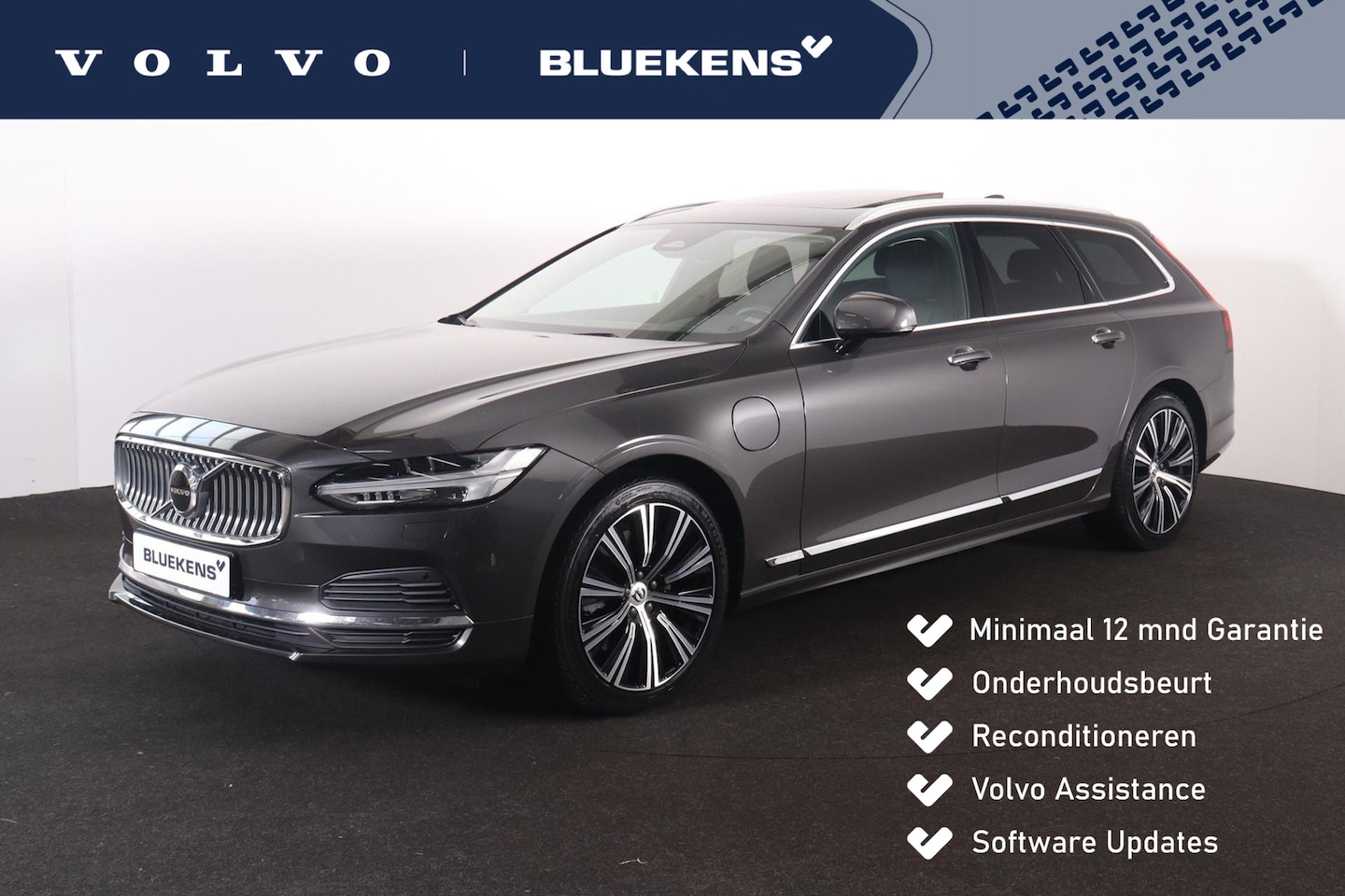 Volvo V90 - T6 AWD Inscription - Panorama/schuifdak - IntelliSafe Assist & Surround - Harman/Kardon au - AutoWereld.nl