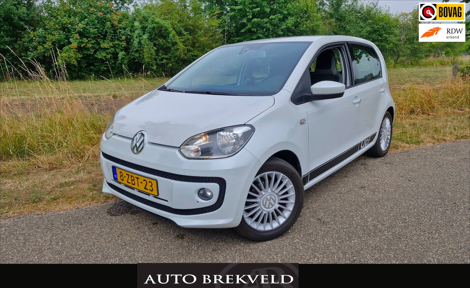 Volkswagen Up! - 1.0 high up! BlueMotion 60PK | Rijklaar | Cruise | LMV | Elektrisch pakket | Airco | Fende - AutoWereld.nl