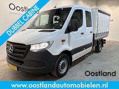 Mercedes-Benz Sprinter - 317 1.9 CDI L2 RWD DC Open Laadbak met Huif en schuifzeilen / Airco / Cruise / Mbux / Trek