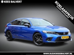 Honda Civic - 2.0 e:HEV Sport Automaat | Half leer | Draadloze telefoonlader |
