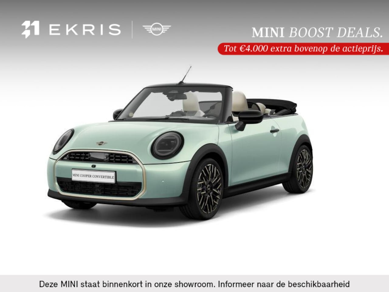 MINI Cabrio - 2.0 Cooper C Favoured Trim | Pakket XL - AutoWereld.nl