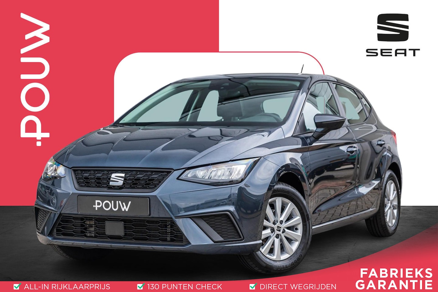 SEAT Ibiza - 1.0 EcoTSI 95pk Style | Full Link | Parkeersensoren Achter | Airco - AutoWereld.nl