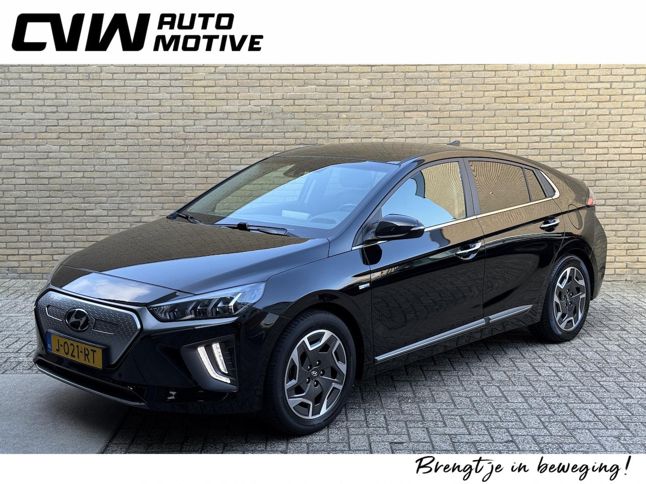 Hyundai IONIQ - Premium EV 38 kWh | Leder | Camera | Navigatie | Stoel&stuurverwarming | Apple CarPlay | A - AutoWereld.nl