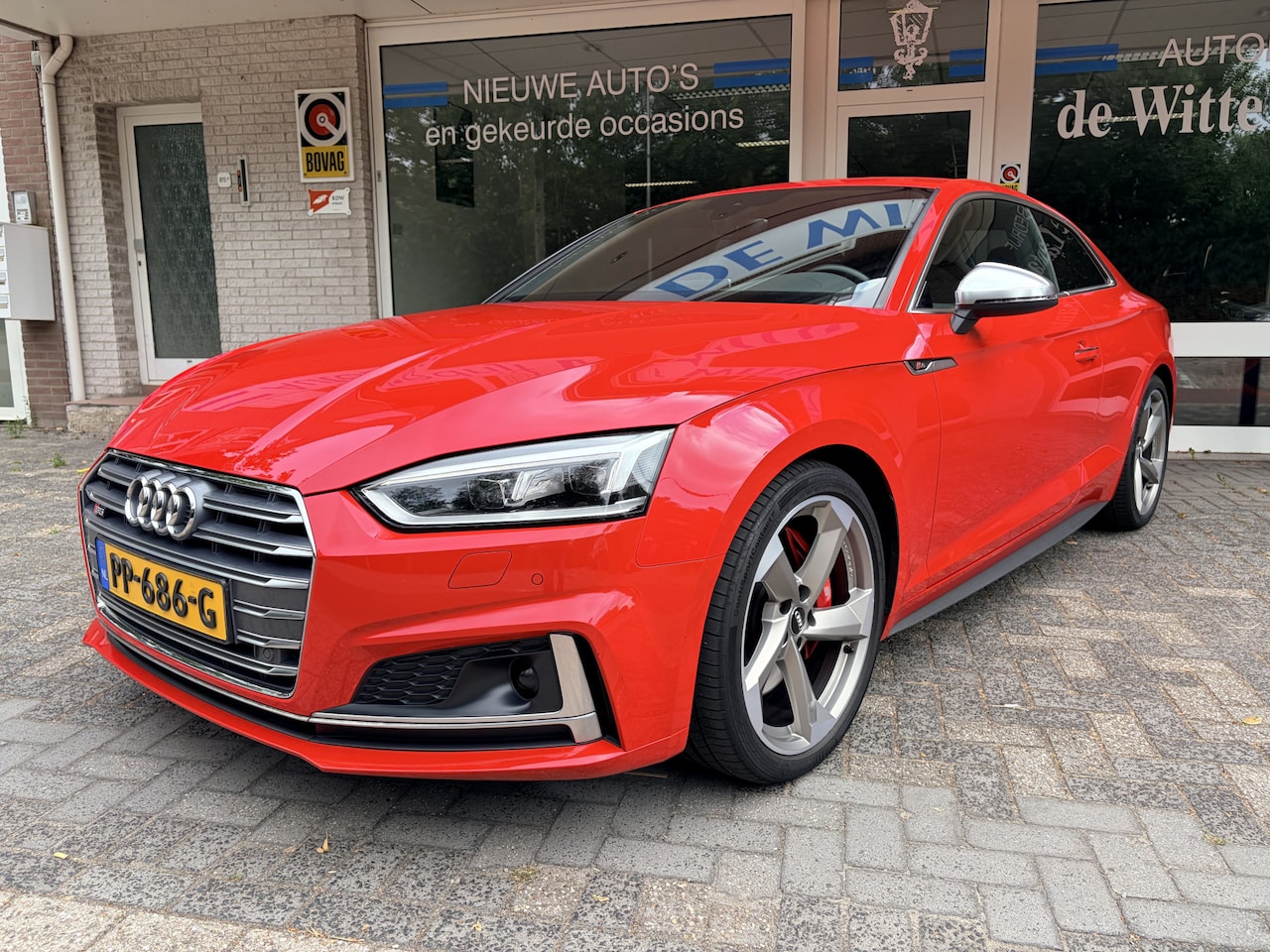 Audi A5 Coupé - 3.0 TFSI S5 quattro Pro Line Plus Alarm klasse 5/Elektr. clim. control/Sportonderstel/Elek - AutoWereld.nl