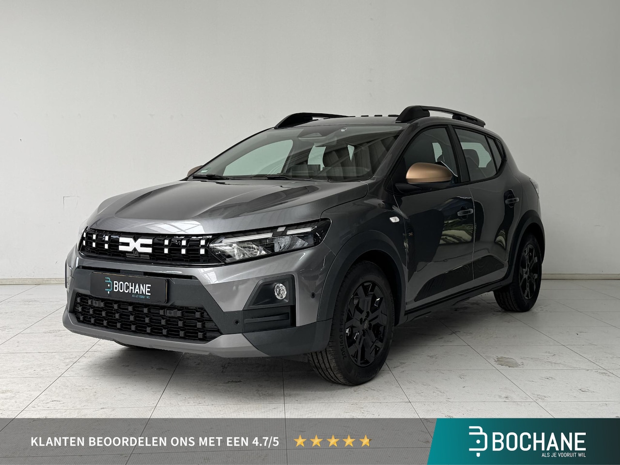 Dacia Sandero Stepway - 1.2 Eco-G 120 Extreme | Automaat | Navigatie | Panoramadak | Achteruitrijcamera | Stoelver - AutoWereld.nl