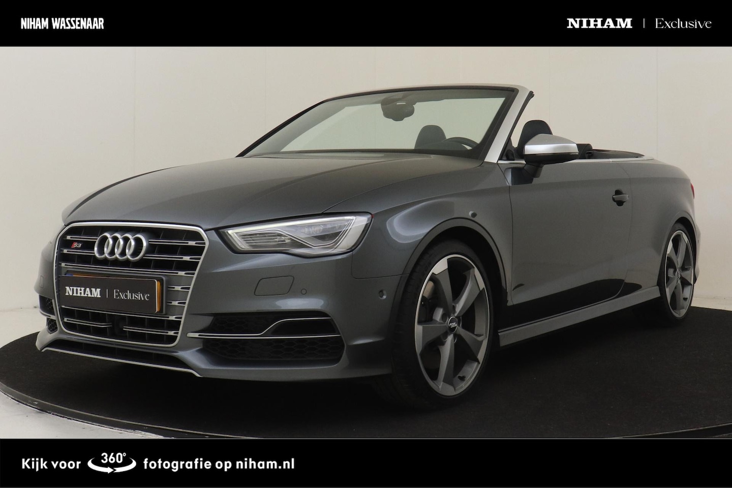 Audi A3 Cabriolet - 2.0 TFSI S3 QUATTRO PRO LINE PLUS -ADAP.CRUISE|BANG&OLUFSEN|NAVI|ADAP.LED|CAMERA|19" - AutoWereld.nl