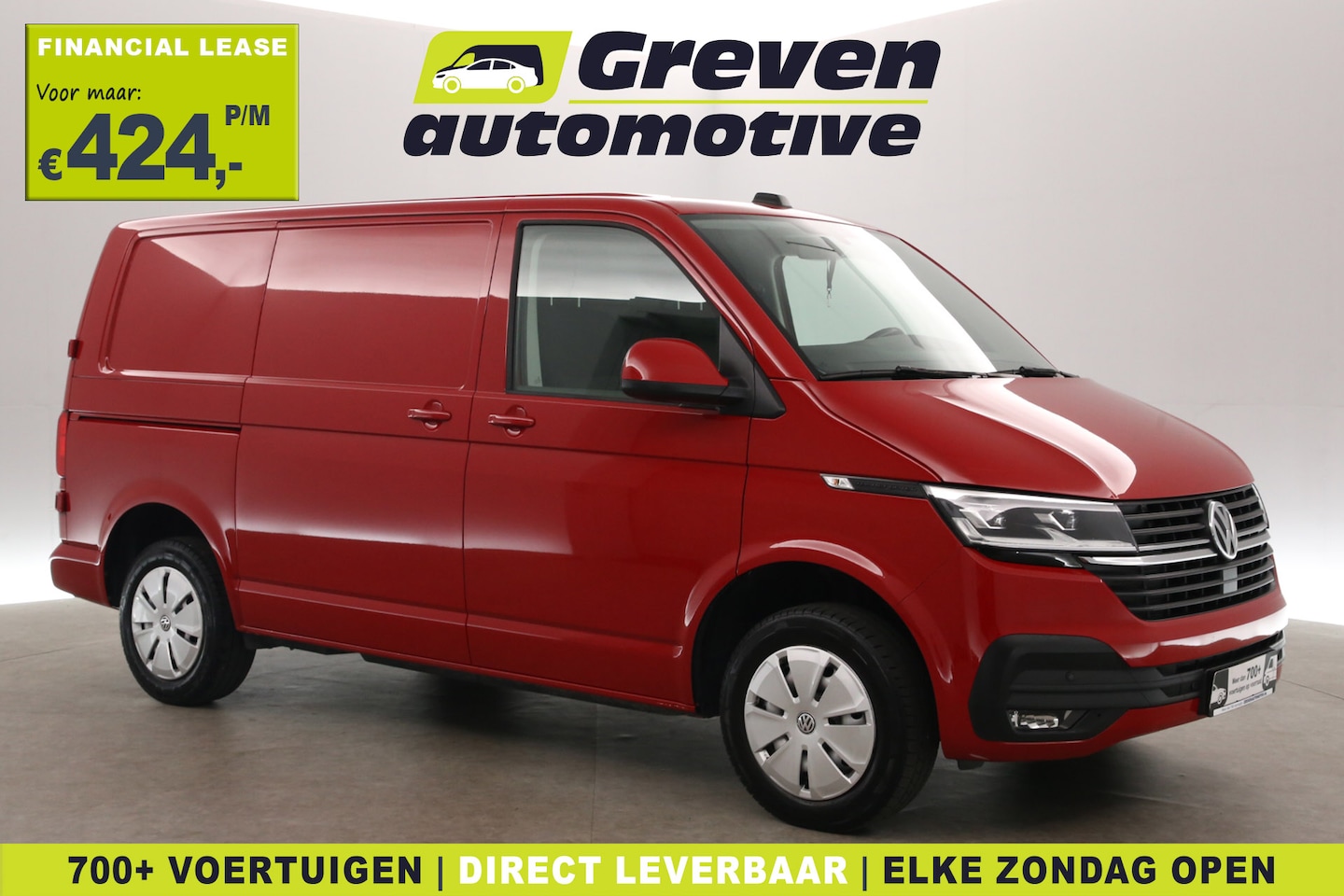 Volkswagen Transporter - 2.0 TDI 150PK L1H1 | Automaat | Airco | Camera | Cruise | Carplay | Trekhaak | LED - AutoWereld.nl