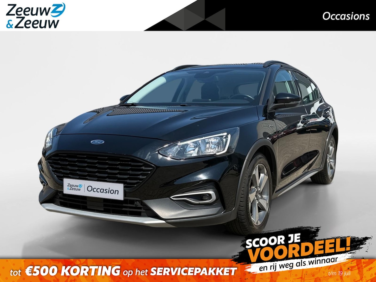 Ford Focus - 1.0 EcoBoost Active Business | Parkeersensoren voor en achter | Navigatie | 17" lichtmetal - AutoWereld.nl