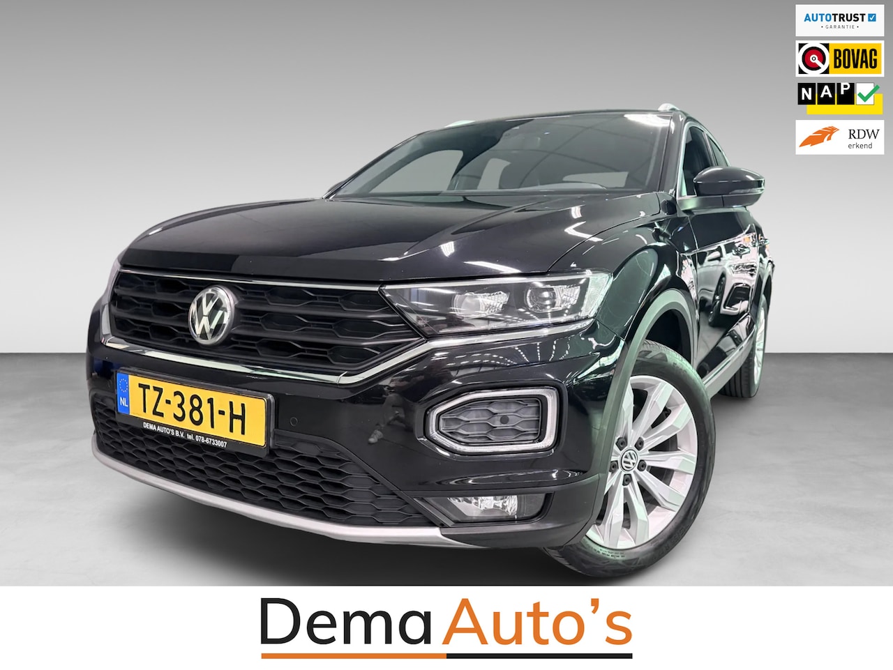 Volkswagen T-Roc - 1.0 TSI Sport V-COCKPIT/NAVI/CAM/DAB/CARPLAY/ECC/PDC/CRUISE/// - AutoWereld.nl
