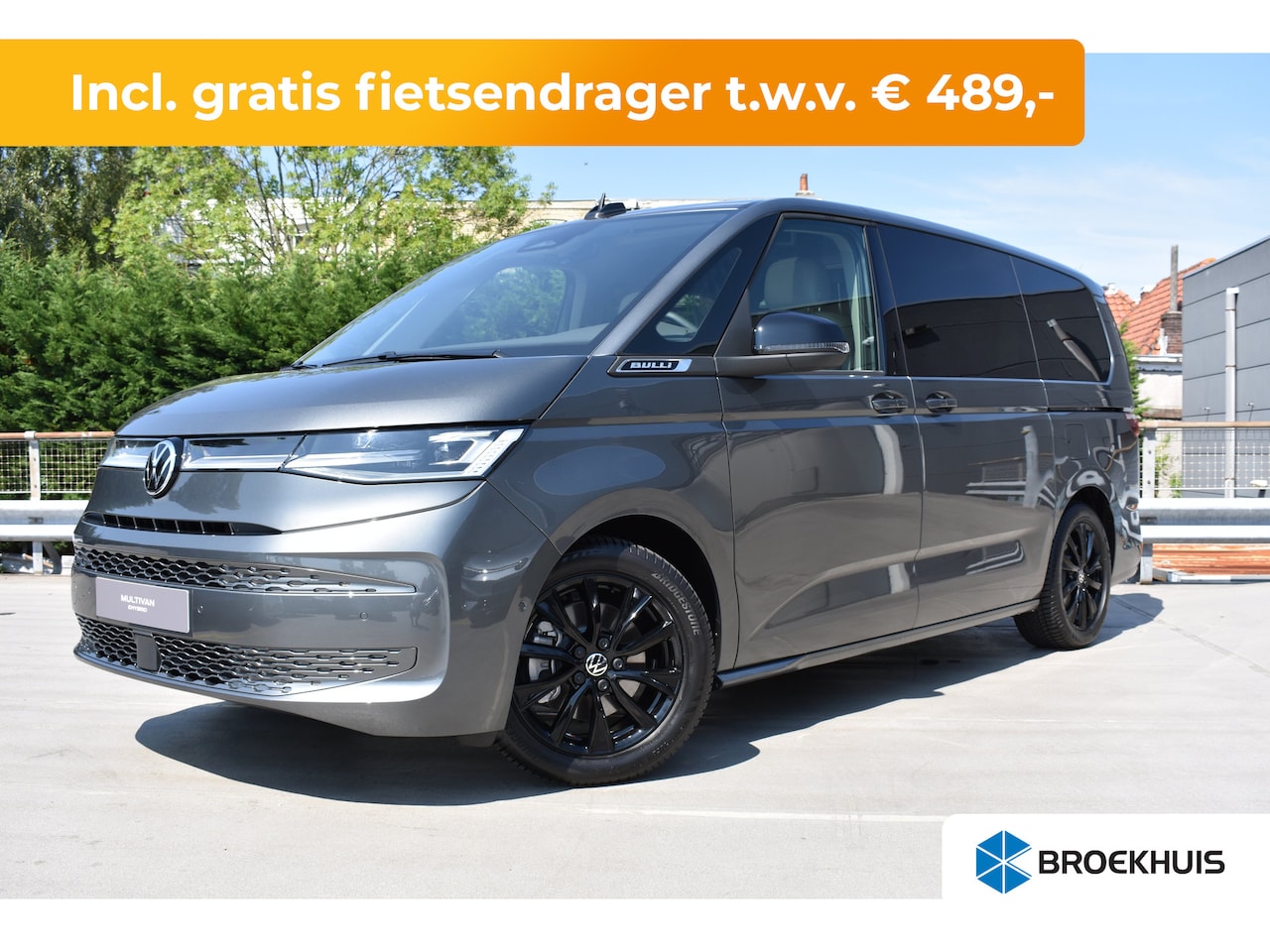 Volkswagen Multivan - Bulli eHybrid lang 4MOTION | Verlaagd dynamisch onderstel | 'App-Connect' draadloze smart - AutoWereld.nl