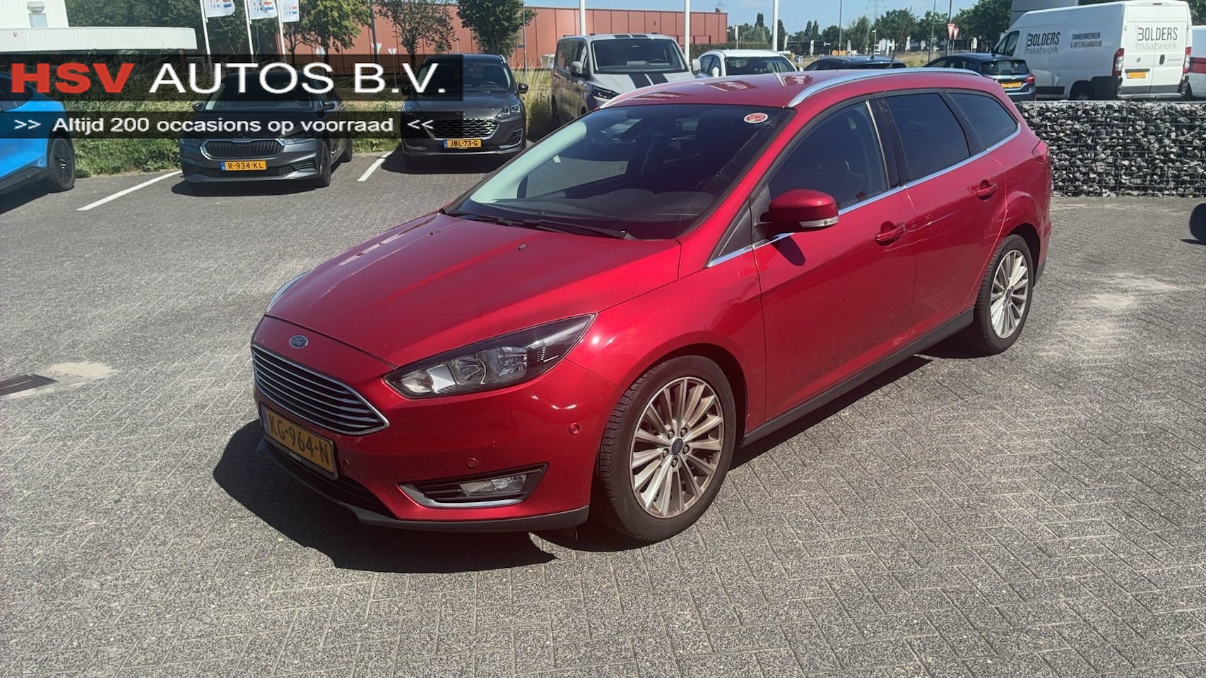 Ford Focus Wagon - 1.0 Titanium navi LM cruise org NL - AutoWereld.nl