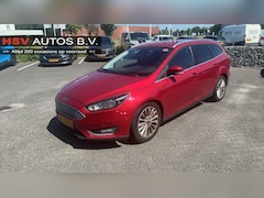 Ford Focus Wagon - 1.0 Titanium navi LM cruise org NL
