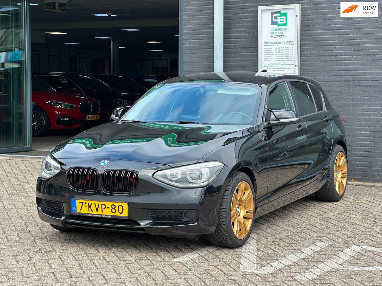 BMW 1-serie - 116d EDE Business/5-DRS/6-BAK/AIRCO/NETTE STAAT!! - AutoWereld.nl