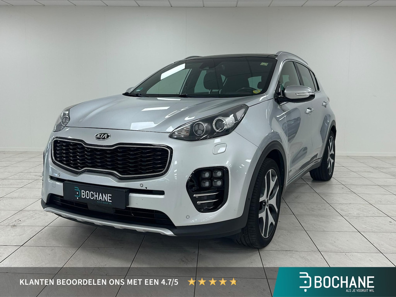 Kia Sportage - 1.6 T-GDI 4WD GT-Line NAVIGATIE | AFNEEMBARE TREKHAAK | PANORAMADAK | ACHTERUITRIJCAMERA - AutoWereld.nl