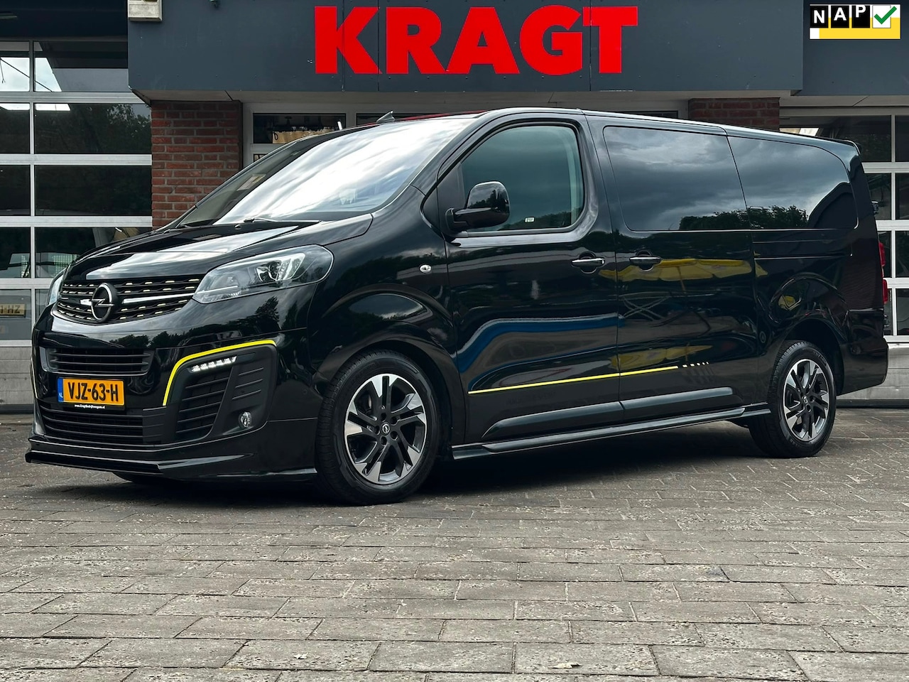 Opel Vivaro - 2.0 CDTI L3H1 DC Innovation|177PK|Automaat|dubbel|cabine|adaptiev.cruise|head-up|clima|ach - AutoWereld.nl
