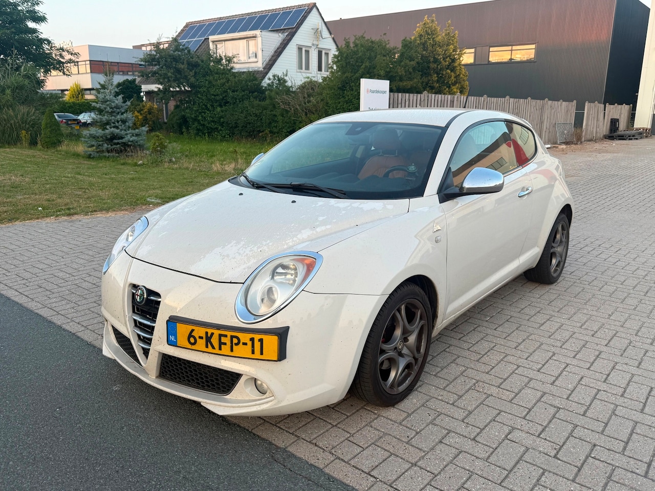 Alfa Romeo MiTo - 1.3 JTDm ECO Distinctive CLIMA LEER WIT 2013 - AutoWereld.nl