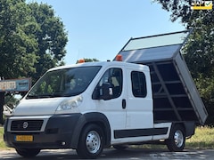 Fiat Ducato - |Kipper|kieper|CNG|NAP|airco|5 zitplaatsen|bluetooth|parkeersensoren achter|trekhaak|elekt