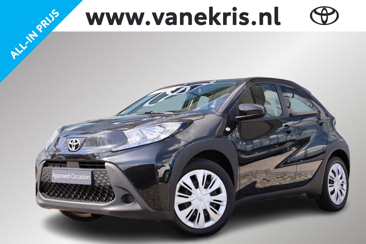 Toyota Aygo X - 1.0 VVT-i MT play 1.0 VVT-i MT Play, Parkeercamera, Apple carplay, Android auto,Parkeercamera. - AutoWereld.nl