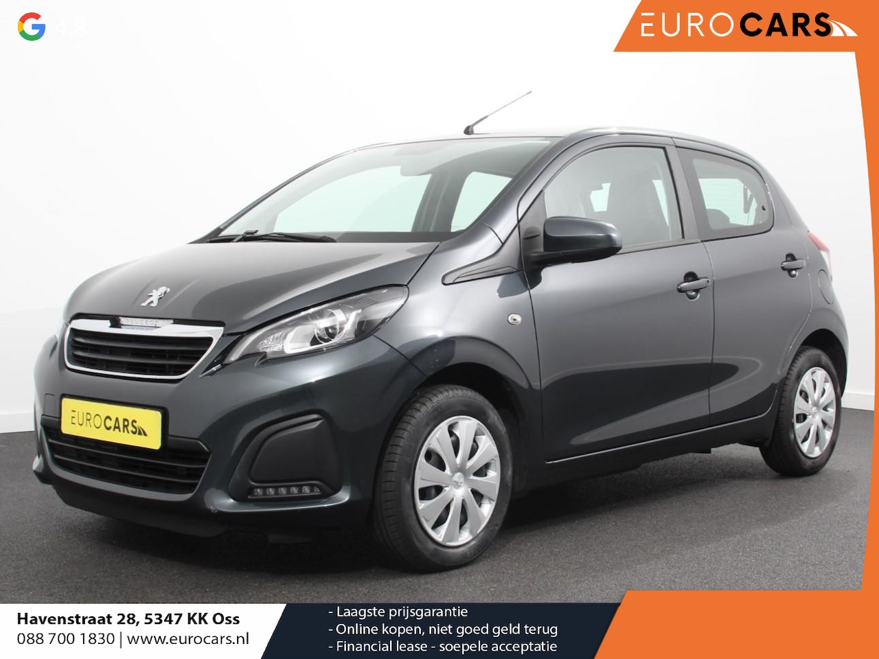 Peugeot 108 - 1.0 e-VTi Active Airco Bluetooth Led DAB 5 deurs - AutoWereld.nl