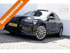 Audi e-tron Sportback - 50 SOH94% S-Line RS Leer Pano B&O 360gr camera