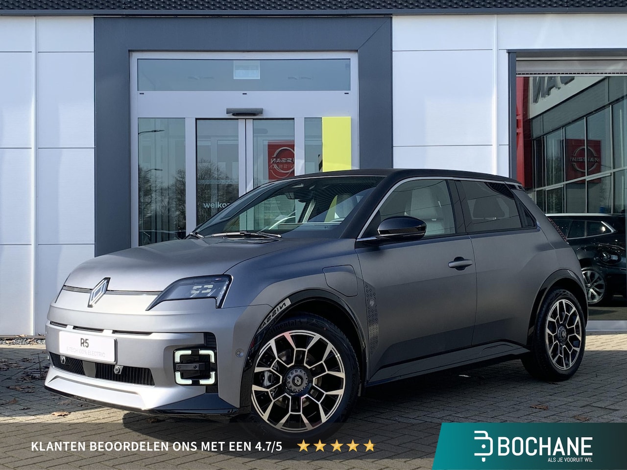 Renault 5 - Comfort Range | Roland-Garros 52 kWh | Pack safety & Advanced driving assist | Voorraad - AutoWereld.nl