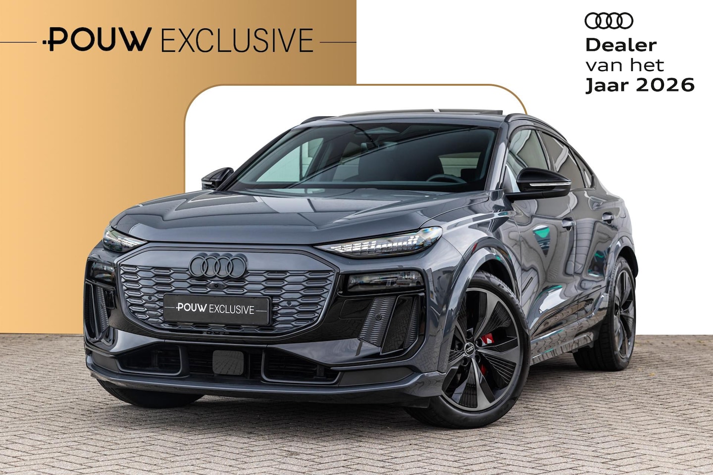Audi Q6 SQ6 Sportback e-tron - 509pk quattro 100 kWh | Panoramadak | Trekhaak | B&O incl Hoofdsteunen | Sportstoelen Plus - AutoWereld.nl