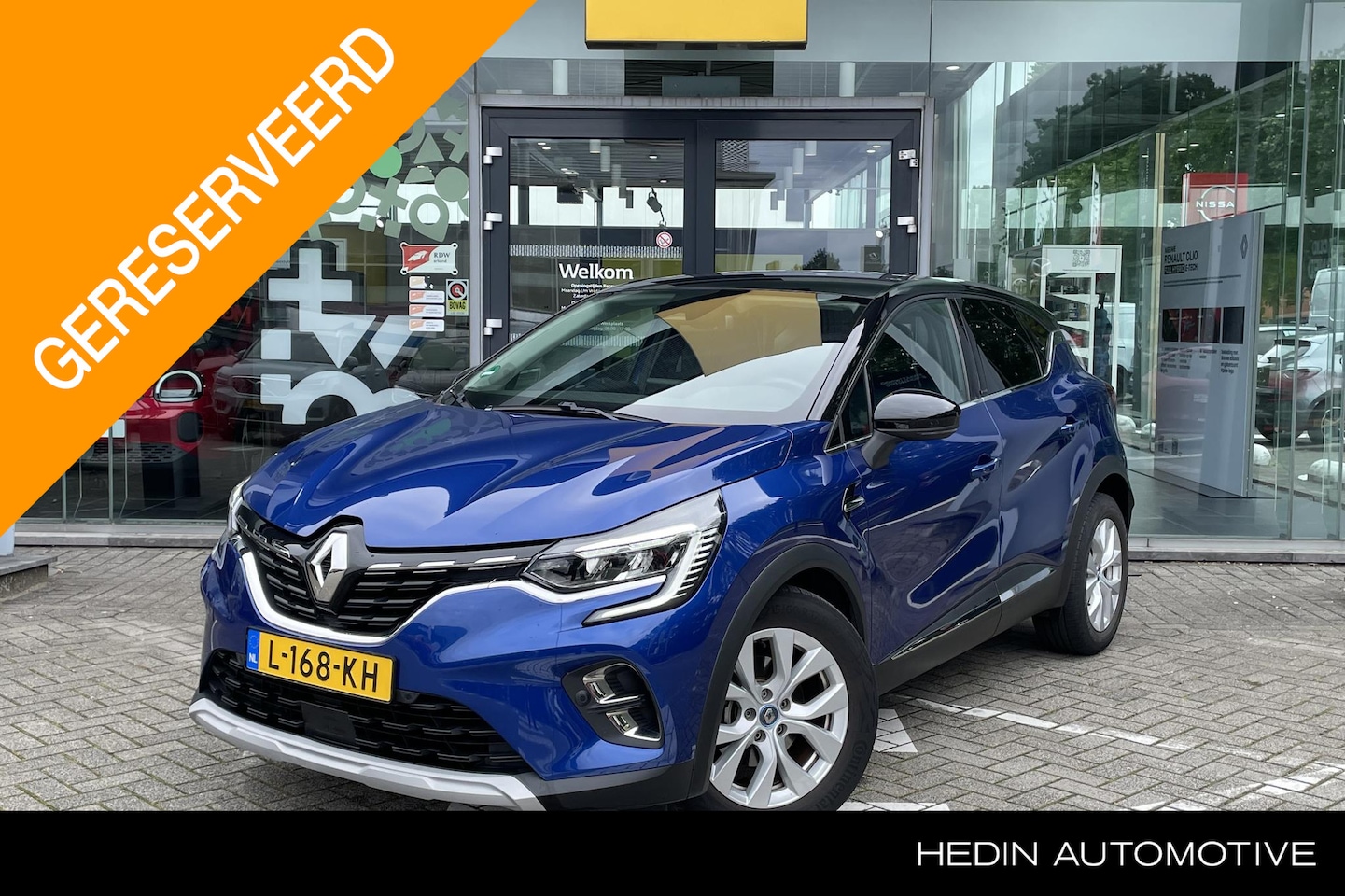 Renault Captur - 1.6 E-Tech Plug-in Hybrid 160 Intens | Camera | Keyless | 17 Inch lichtmetaal | Navigatie - AutoWereld.nl