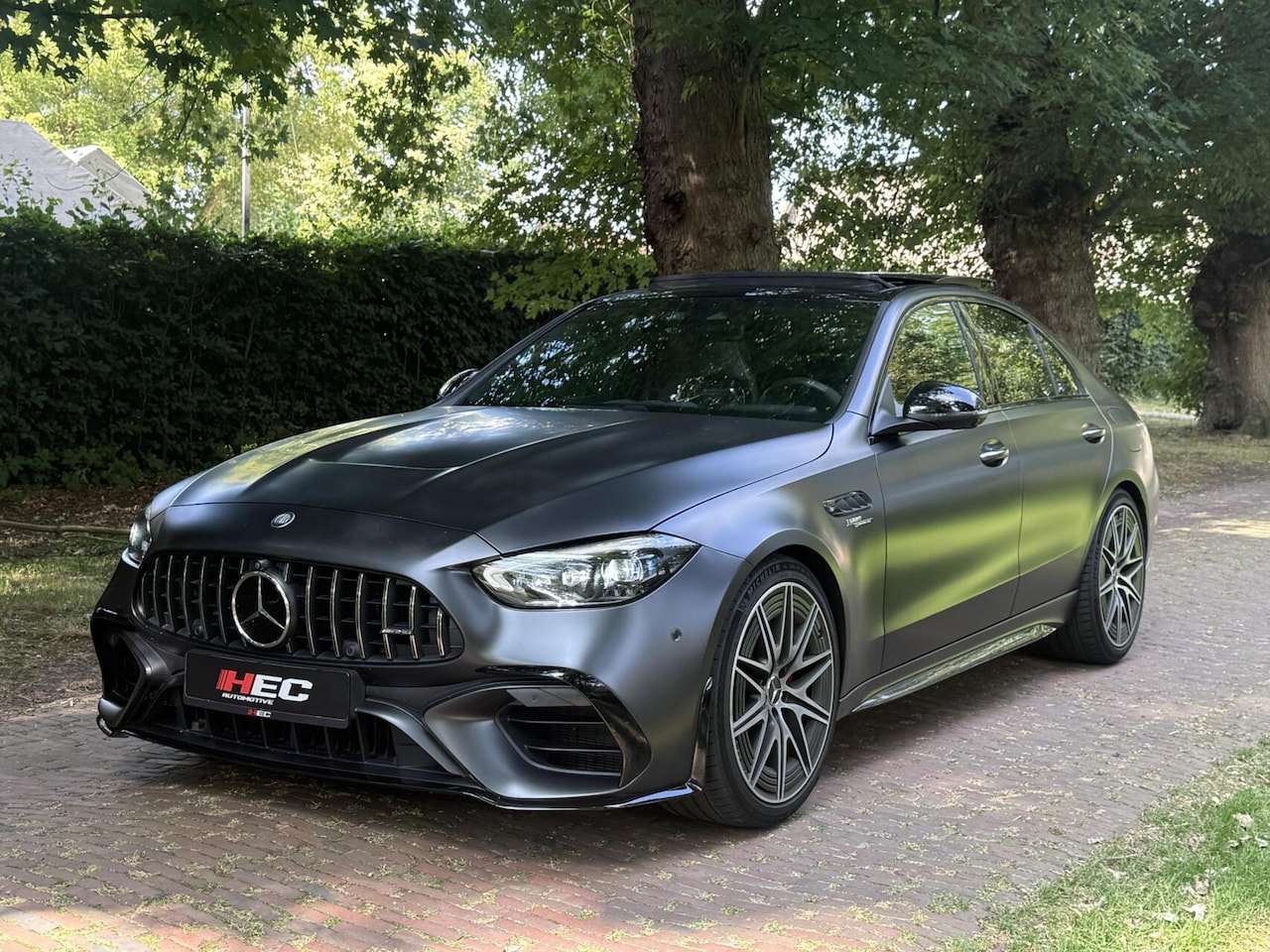 Mercedes-Benz C-klasse - AMG 63 S E Performance Pano|HuD|360|Burmest - AutoWereld.nl