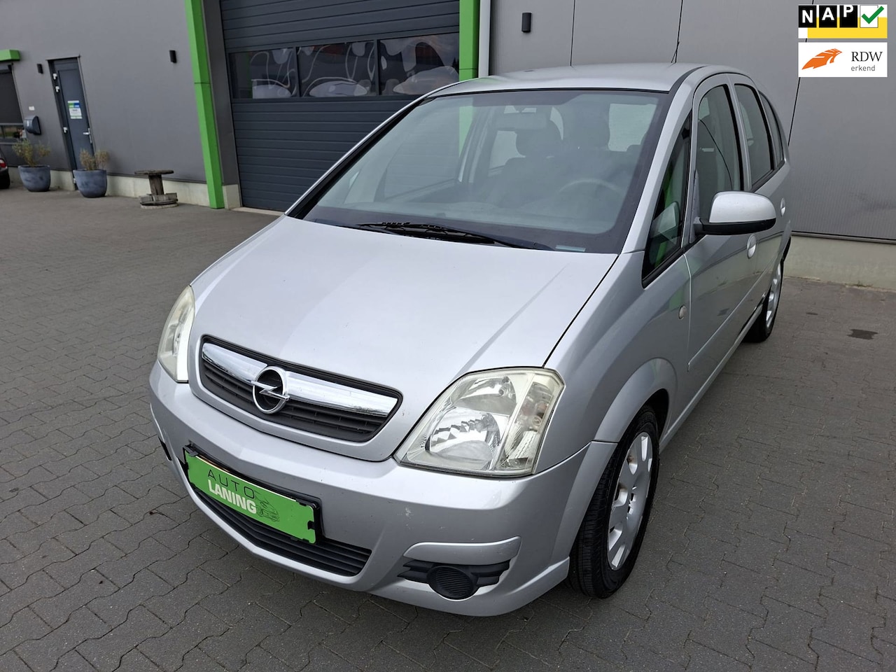 Opel Meriva - 1.6-16V Enjoy Automaat Airco Elek. ramen Lage KM stand Armsteun Nieuwe APK - AutoWereld.nl