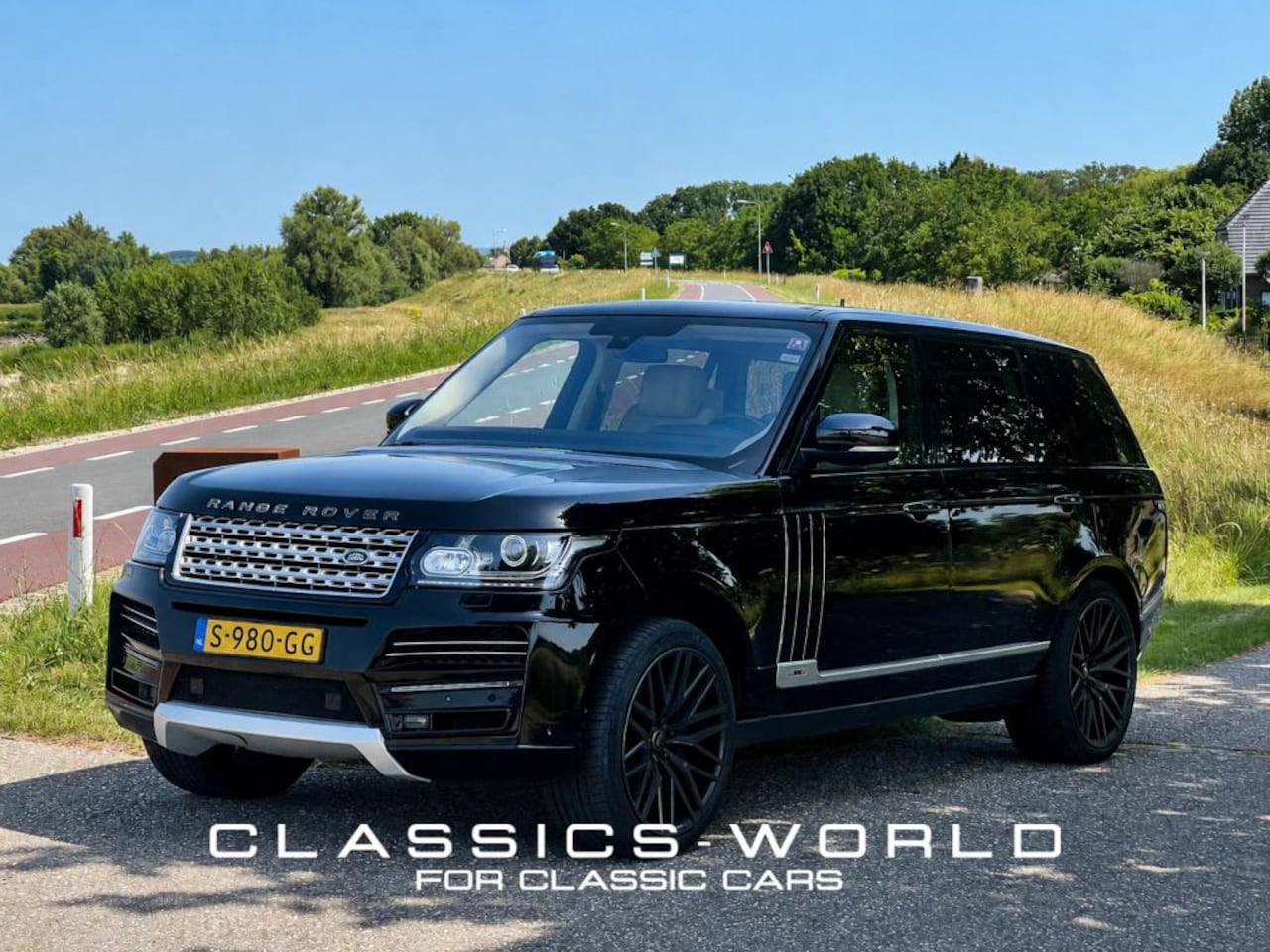 Land Rover Range Rover - LWB - Autobiography - Zwart Metallic - AutoWereld.nl
