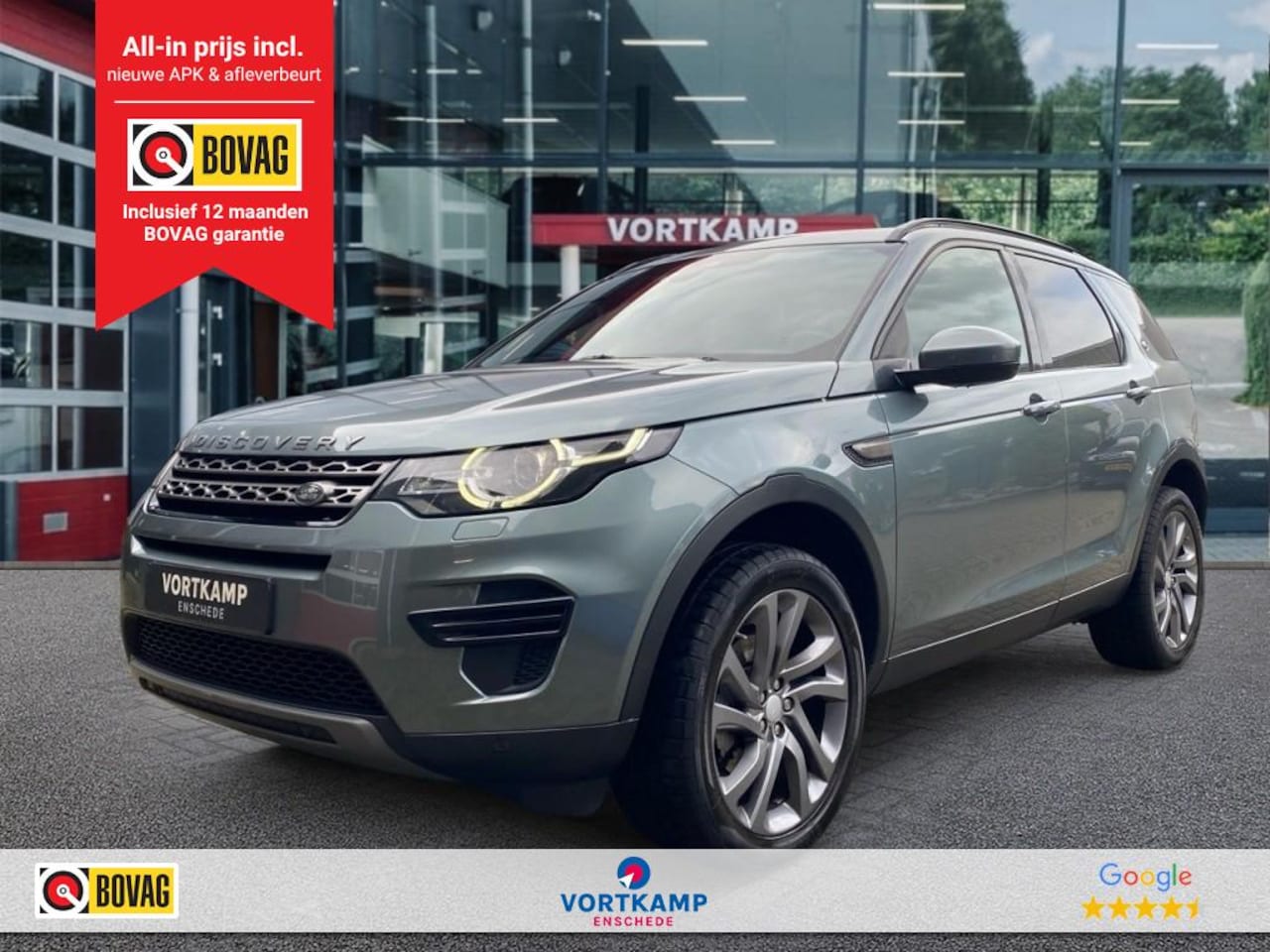 Land Rover Discovery - 2.0 TD4 HSE LUXURY LEDER/NAVI/STOELVERW/PDC/CRUISE - AutoWereld.nl